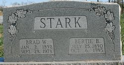 Bertie B <I>Bowman</I> Stark 