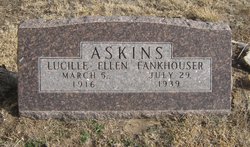 Lucille Ellen <I>Fankhouser</I> Askins 