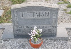 Georgie Ann <I>Hutchins</I> Pittman 