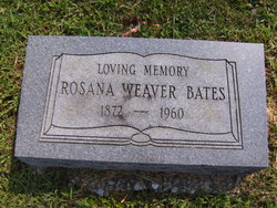 Rosana <I>Weaver</I> Bates 