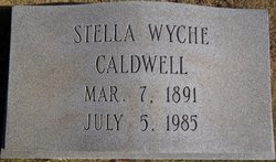 Stella <I>Wyche</I> Caldwell 