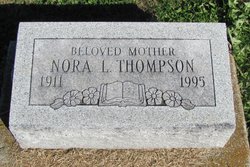 Nora L <I>Johnson</I> Thompson 