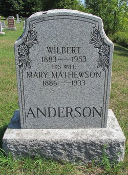 Mary <I>Mathewson</I> Anderson 