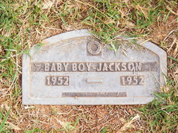 Infant Son Jackson 