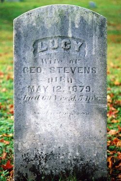 Lucy <I>James</I> Stevens 