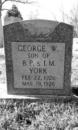 George W York 