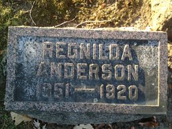Regnilda “Rhoda” <I>Davidson</I> Anderson 