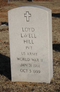 PVT Loyd LaVell Hill 