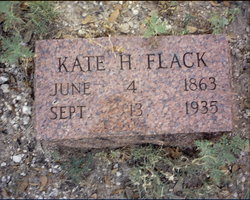Kate <I>Houghton</I> Flack 
