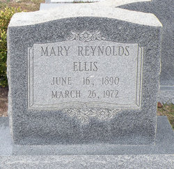 Mary <I>Reynolds</I> Ellis 