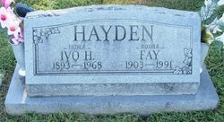 Leota Fay <I>Hale</I> Hayden 