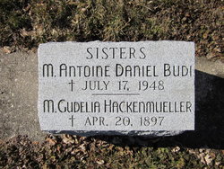 Sister Mary Gudelia Hackenmueller 