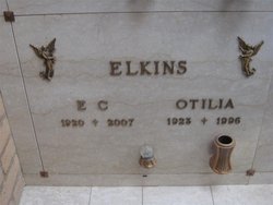Otilia “Tillie” <I>Reza</I> Elkins 
