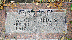Alice E. <I>Coe</I> Redus 