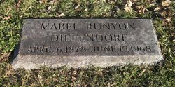 Mabel <I>Runyon</I> Diefendorf 