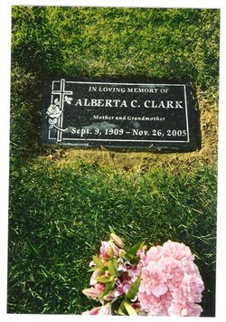 Alberta Caroline <I>Foster</I> Clark 