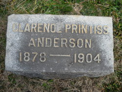 Clarence Printiss Anderson 