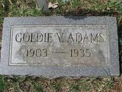 Goldie Virgilene <I>Cusick</I> Adams 