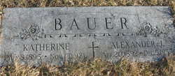Alexander J Bauer 