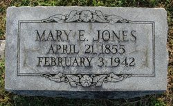 Mary E <I>Shultz</I> Jones 