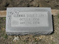 Clementine Sudie “Clemmie” <I>McMullan</I> Clark 