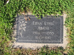 Edna Ethel <I>Cockrum</I> Abadie 