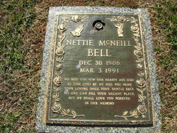 Nettie <I>Garner</I> McNeill Bell 