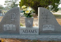 Anna <I>Bandy</I> Adams 