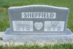 Helen Grace <I>Nickerson</I> Sheffield 