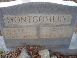 Aaron Thomas “Tut” Montgomery 
