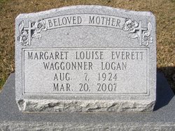 Margaret Louise <I>Everett</I> Waggonner Logan 