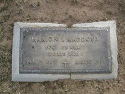 Marion L. Maddoux 