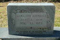 Alma <I>Cox</I> Arendale 