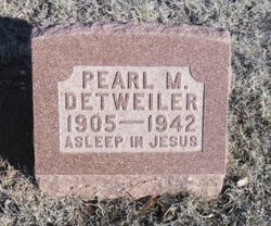 Pearl M Detweiler 