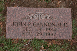 Dr John P. Gannon 