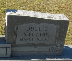 Julie Lucille “Julia” <I>Clark</I> Abbott 