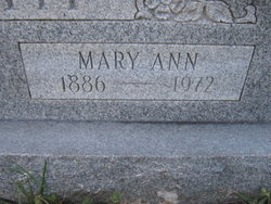 Mary Ann <I>Lockley</I> Smith 