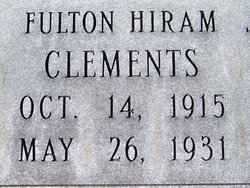 Fulton Hiram Clements 