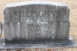 Mildred T <I>Willingham</I> Abrams 
