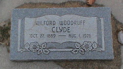 Wilford Woodruff Clyde 