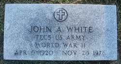 John A White 