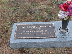 June Louise <I>Rummel</I> Anderson 