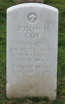 CPL Joseph H Cox 