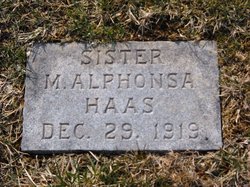 Sister Mary Alphonsa Haas 