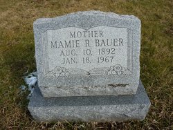 Mamie R <I>Mathias</I> Bauer 