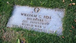 Pfc. William Crawford Fox 