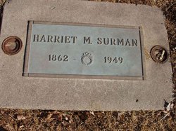 Harriet Marie Louditt <I>Rupp</I> Surman 