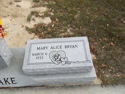 Mary Alice <I>Bryan</I> Taake 