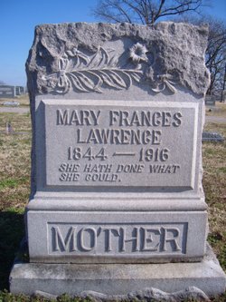 Mary Frances Lawrence 