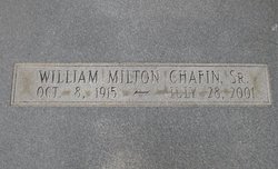 William Milton Chafin Sr.